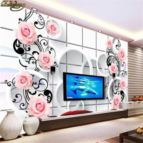 Beibehang behang Large Modern Luxury 3d wallpaper 3D wall mural papel de parede photo wall paper Palace de parede 3d papel mural