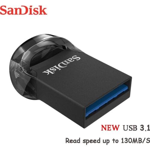 Sandisk CZ430 USB 3.1 Flash Drive 16GB 32GB 64GB 128GB 256GB USB3.0 130MB MINI Pendrive Memory Stick Storage Device U Disk