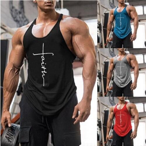 Black Gym Tank Top Men Fitness Clothing Mens Bodybuilding Tank Tops Summer New Singlet For Male Sleeveless Vest Shirt Plus Size