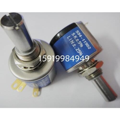 Multi-turn potentiometer 100K multi-turn potentiometer 534-1-1-100K imported genuine spot switch