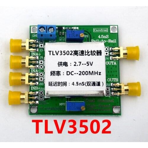 TLV3502 Module comparator module TLV3502 Two way high speed comparator TLV3501