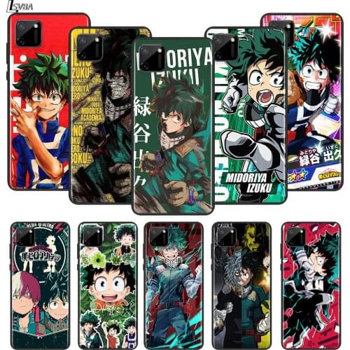 My Hero Academia For OPPO Realme 2 3 3i 5 5S 5i 6 6S 6i 7 7i Narzo 10 20 Pro Global Silicone Black Soft Phone Case