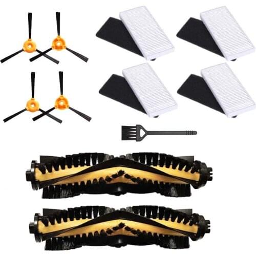 Washable Accessories for Ecovacs Deebot N79 N79S N79C / Conga Excellence 990 Robot Vacuum Cleaner Centre Side Brush Hepa Filter