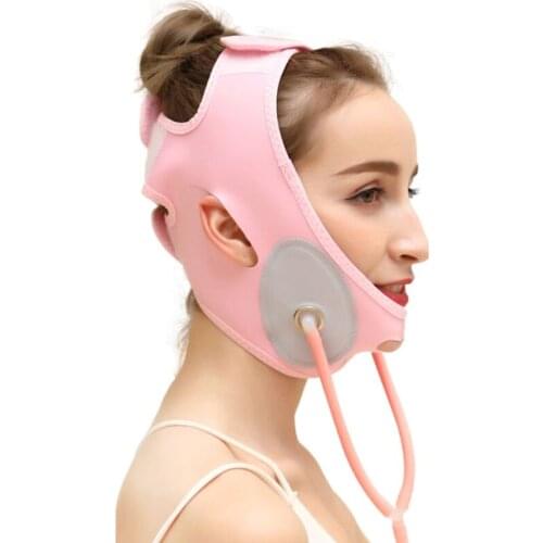 Y1UF Inflatable Face Slimming Band Air Press Lift Up Belt Face-Lift Mask Massager V-Line Cheek Chin Slimming Belt Face Shaper