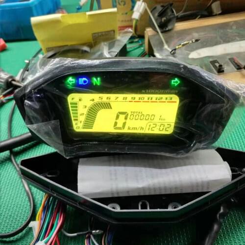 New M3 LCD instrument accessories oil car modification 72V odometer M3 cool car special LCD instrument
