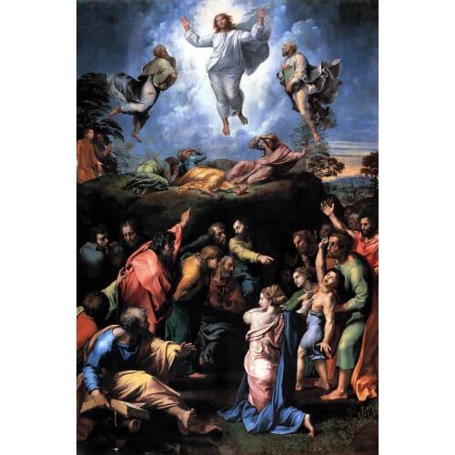 Wholesale oil painting # GOOD ART >HOME Church Religious ART Raffaello Raphael Transfiguration, 1520, PRINT PAINTING