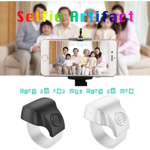 Selfie Shutter Release Button Ring Mobile Phone Selfie Bluetooth Remote Control Selfie,Selfie Controller For iPhone Samsung