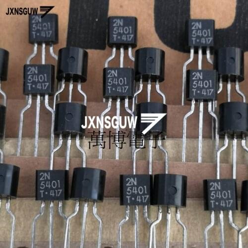 10pair 2N5401 2N5551 TO-92 Transistor 5401 5551 Audio Power Amplifier 2N5401/2N5551 power transistor Taping White word