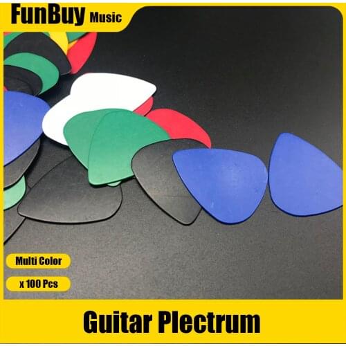 100Pcs Heart Shape ABS Guitar Pick 0.5mm Acoustic Electric Bass Gutiar pick plectrum guitarra musical instrument