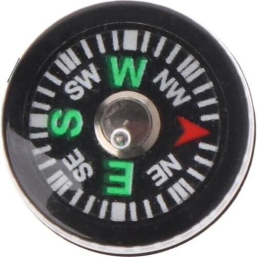 5/20Pcs Mini Pocket Button Survival Small Compasses For Hiking Camping Outdoor X7JD