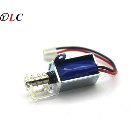 6V - 12V DC Micro Coin Solenoid electromagnet Suction pull dc Miniture electromagnet Mini Solenoid Electromagnet