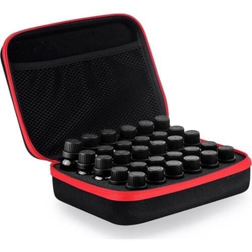 30 Bottles Essential Oil Case 5ML10ML 15ML Perfume Oil Essential Oil Box Travel Portable Carrying Holder Nail Polish Storage Bag