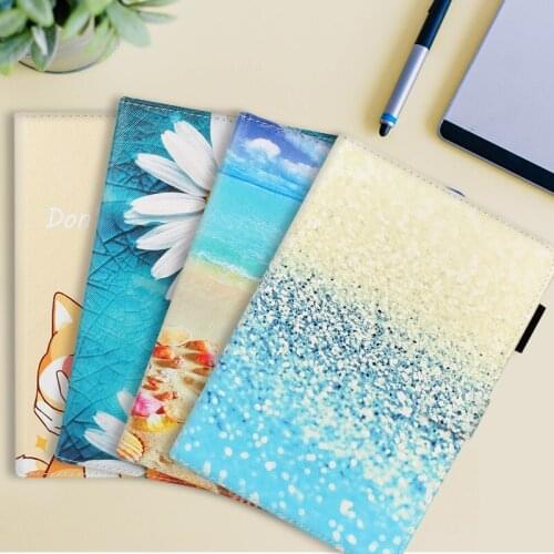 For ipad 9.7 2017 2018 case 5/6th , sand, magnolia Funda Cover For Ipad Air 2 /Air 1 Smart Case Pro 9.7 "Flip Stand case