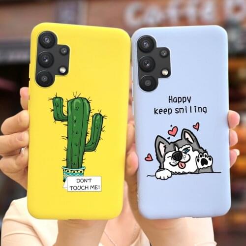 For Samsung Galaxy A52 Case A525F Soft Silicone Cute Cartoon Cover For Samsung A52 A 52 5G SM-A526B Phone Cases Shockproof Coque