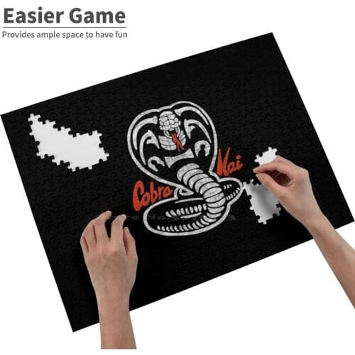 Kai 300 500 1000 Pcs Jigsaw Puzzle For Adult Kids Game Toy Gift Kai Crane Dojo Ralph Machio Sweep The Lep Karate Martial Arts
