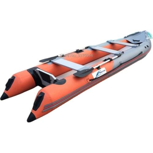 GTK420 3 people Inflatable kayak fishing boat ocean kayak sport boat for sale kayaks for sale