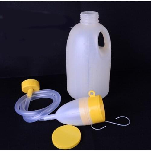 1700ml male/female chamber pot with tube Incubator Urinal bed urine collector