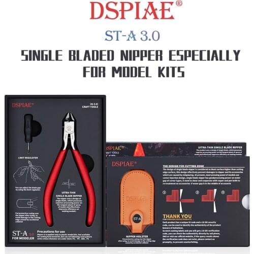 DSPIAE New ST-A Model Single Blade Nipper 3.0 Set Modeling Hobby Cutting Craft Tools Accessory
