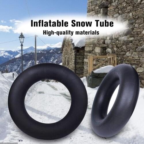 Ski Circle Inflatable Skier Snow Tube Skiing Sled Snow Tire Snowboard Heavy Duty Made By Thickening Material Ski Supplies 4