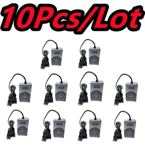 10pcs Original Digital Persona URU4500 Biometric Fingerprint Scanner U.are.U 4500 USB Fingerprint Reader Support Windows Android