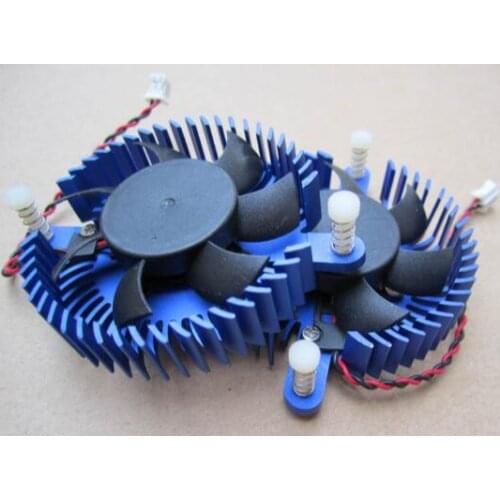 Original sapphire HD4350 4550 6cm 6.1CM aperture display card radiator