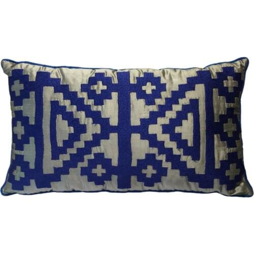 Cushion Home Decor 100 Silk Ornamental Handmade Embroidered Design Award Winner Turkey Anatolian Motifs Decoration Pillow