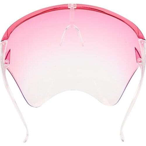 Kitchen Transparent Face Shield Anti-oil Onion Goggles Dust-Proof Protective Mask Reutilizable Cooking Tools With Widened Side