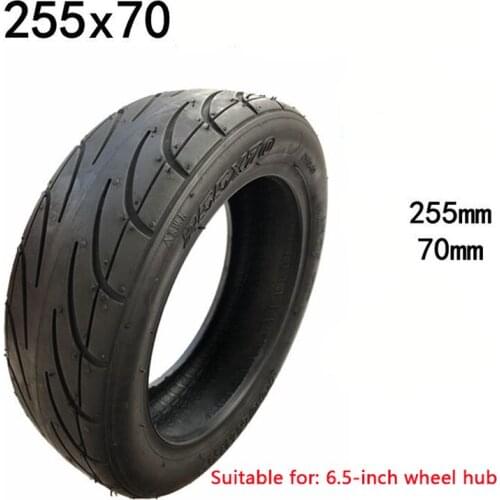 Electric Scooter Tire 255x70 Vacuum Tire 70/65-6.5 Balance Car 10 Inch Inner Tube Outer Tube Solid Tire