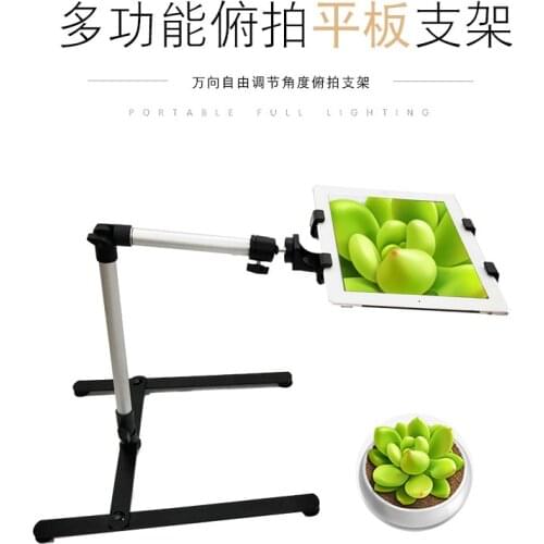 360 Rotation Aluminum Alloy Foldable Universal Tablet Holder For iPad Holder Tablet Stand Mount Adjustable Desk Support Flexible