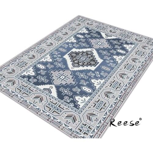 Reese Thicken Area Rug Cashmere-like Classic Persian Pattern Carpets For Living Room Bedroom Hotel Anti Slip Unfading Washable