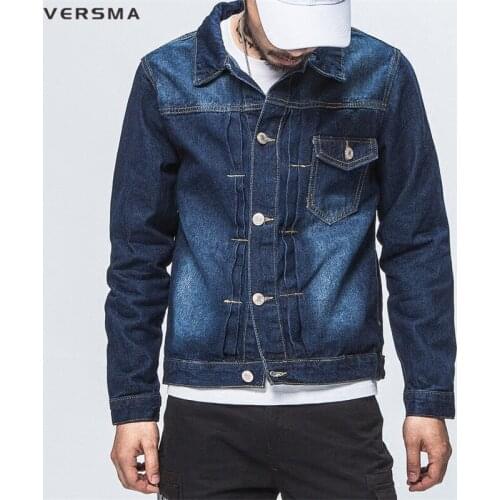Мужские джинсовые рубашки VERSMA China At AliExpress