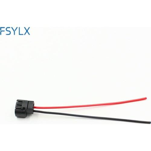 FSYLX 50Pcs Car 5202 H16 2504 PS24W 5201 Bulbs Female Connector For Fog headlmap Lights Wiring Pigtail Harness