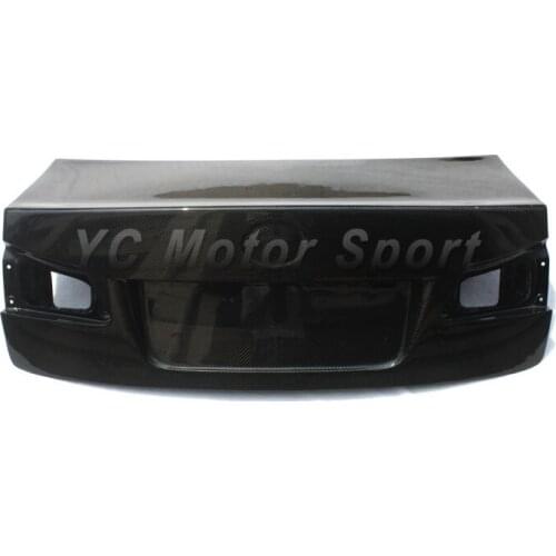 Car Accessories FRP Fiber Glass OEM Style Trunk Boot Lid Fit For 2006-2012 IS250 IS350 IS-F Sedan Rear Bootlid Tailgate
