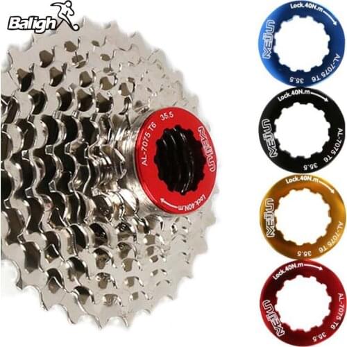 Balight Aluminum Alloy Mountain Road Bike Flywheel Lock Cover Locks Rings Cassette MTB Racefiets Bicycle Freewheel
