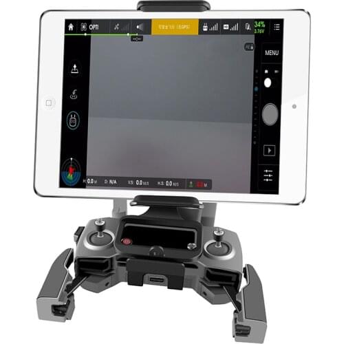 DJI Controller Holder Tablet Phone Front Bracket for DJI Mavic Mini Mavic 2 Pro Mavic Air Spark 4.6-12inch Mount Clip for Pad