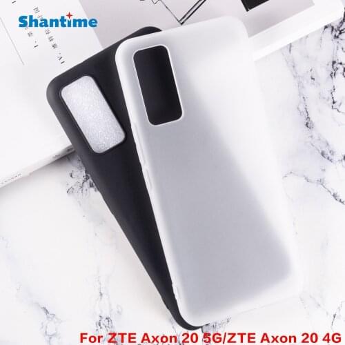 For ZTE Axon 20 5G Axon 20 4G Axon 20 Extreme Edition Silicone Phone Protective Back Shell For ZTE A20 5G A2121 Soft TPU Case