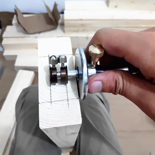 European double-headed scribe blade scribe-line woodworking crossed-out tool marking device woodworking tools