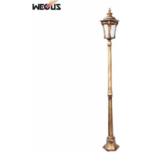 H≈1.8M) European antique garden lamp, garden road lighting villa scenic area landscape lighting