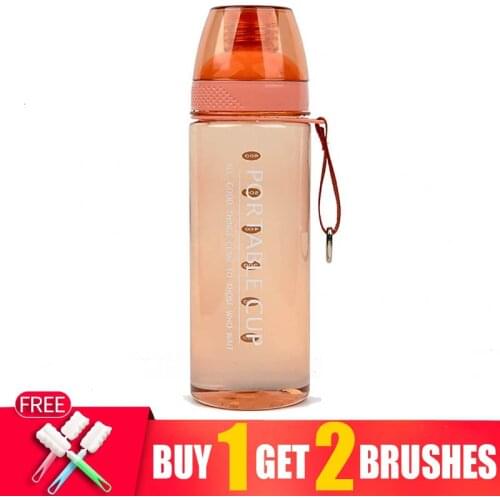 Gourd Tea My Bottle Shaker Protein Water Jug Bottle Water Gym Cute 600ml Simple Sports Water Bottles Infuser Bottles Waterbottle