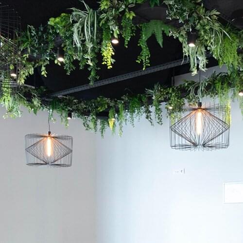 Artificial Eucalyptus Vines gold Money leaf rattan for Wedding Eucalyptus Hanging Garland Rattan Home Vertical Garden Decoration