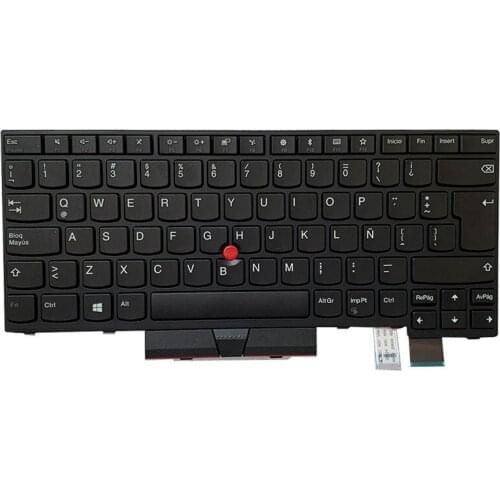 New Original LA Latin Spain Keyboard for Lenovo Thinkpad T470 A475 T480 A485 Laptop Teclado 01HX342 01HX382 01HX302 01AX449