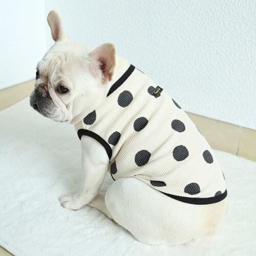 French Bulldog Clothing Summer Dog Pets Clothes Pug Dog Vest Poodle Schnauzer Welsh Corgi Costume Shiba Inu Bulldog Shirt Coat