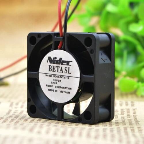 Authentic FOR NIDEC D04R-24TM 14B 24V 0.06A4 CM 4015 CM inverter Cooling fan