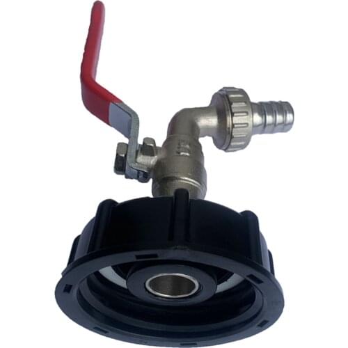 Durable IBC Tank Tap Adapter Coarse Thread Water Connector Replacement Valve Fitting Parts for Outer Diameter of 15mm Outlet