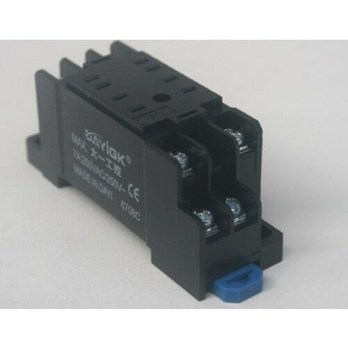 Pyf08a dyf08a relay base with hh52ph3y-2my2nj [industrial control for the first year of university] Large quantity bargaining