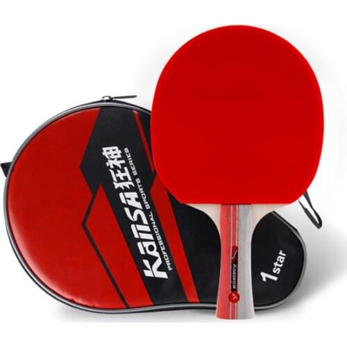 Tischtennis Rubber Table Tennis Rackets Training Ping Pong Racket Paddle Raquette Pimples In Straight Horizontal Grip
