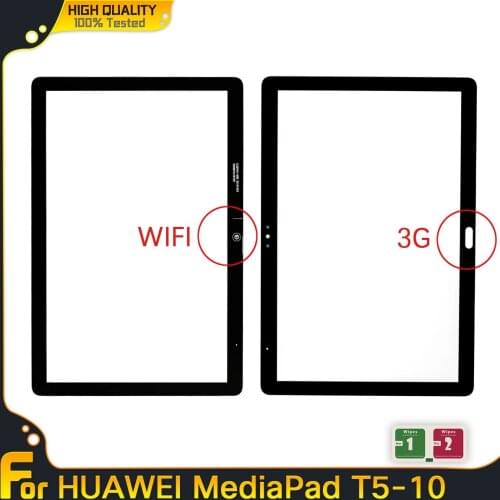 10.1” Touch for Huawei MediaPad T5 L09 AGS2-W09 AGS2-L03 AGS2-W19 Touch Screen Front Glass Outer Glass Lens Panel Replacement
