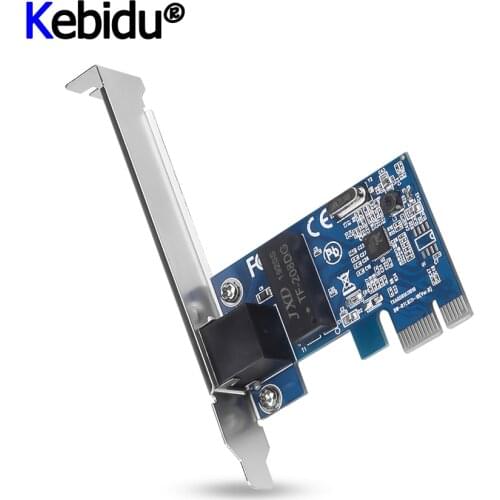 Latest PCI Express PCI-E Network Card 1000Mbps Gigabit Ethernet 10/100/1000M RJ-45 LAN Adapter Converter Network Controller