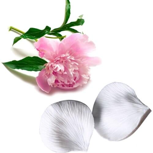 Peony Flower Petals Silicone Mold Fondant Mould Cake Decorating Tool Chocolate Gumpaste Mold, Sugarcraft, Kitchen Accessories