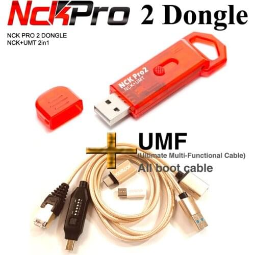 2020 Original NEW NCK Pro Dongle NCK Pro2 Dongl nck key NCK DONGLE+UMT DONGLE 2 in1 +umf all in boot cable fast shipping